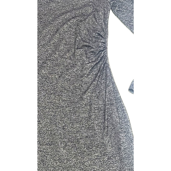 Ann Taylor LOFT grey knit small petite long sleeve dress - Picture 5 of 9